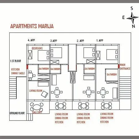 Ferienwohnung Fuer 4 Personen Ca 35 Qm In Lumbarda, Dalmatien Sueddalmatien - B56219